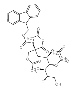 N-芴甲氧羰基-O-beta-(2,3,4,6-四-O-乙?；?alpha-D-吡喃甘露糖基)-L-絲氨酸
