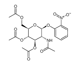 鄰硝酚-2-乙酰氨基,3,4,6-O-三乙?；?2-脫氧-beta-D-吡喃葡萄糖苷