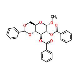 甲基-2,3-O-二苯甲?；?4,6-O-芐叉-alpha-D-吡喃葡萄糖苷