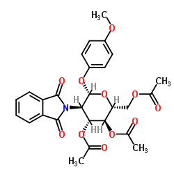 對甲基苯基-3,4,6-O-三乙?；?2-脫氧-2-鄰苯二甲酰亞氨基-beta-D-吡喃葡萄糖苷