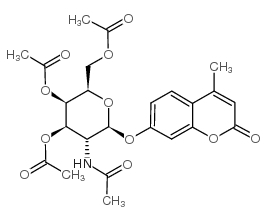 4-甲基傘形酮-2-乙酰氨基,3,4,6-O-三乙?；?2-脫氧-beta-D-吡喃半乳糖苷