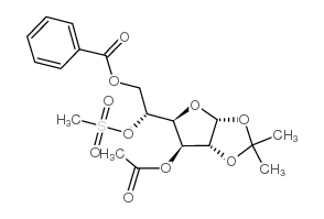 3-O-乙?；?6-O-苯甲酰基5-O-甲磺?；?1,2-O-異丙叉-alpha-呋喃葡萄糖