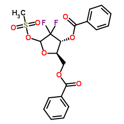 2-脫氧-2,2-二氟-D-呋喃核糖基-3,5-二甲苯?；?1-甲磺酸酯(β型)