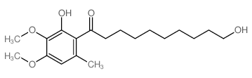 6-(10-羥基癸?；?-2,3-二甲氧基-5-甲酚