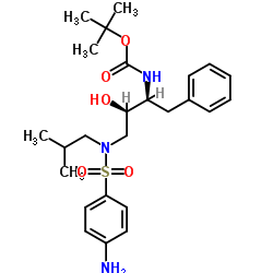 [(1S,2R)-1-芐基-2-羥基-3-[異丁基-[(4-氨基苯基)磺?；鵠氨基] 丙基]氨基甲酸叔丁酯