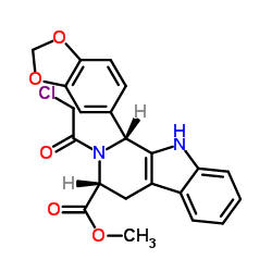 (1R,3R)-1-(1,3-苯并二氧戊環(huán)-5-基)-2-(氯乙?；?-2,3,4,9-四氫-1H-吡啶并[3,4-b]吲哚-3-羧酸甲酯