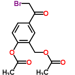 2-乙酰氧基-5-(2-溴乙?；?芐基乙酸酯	